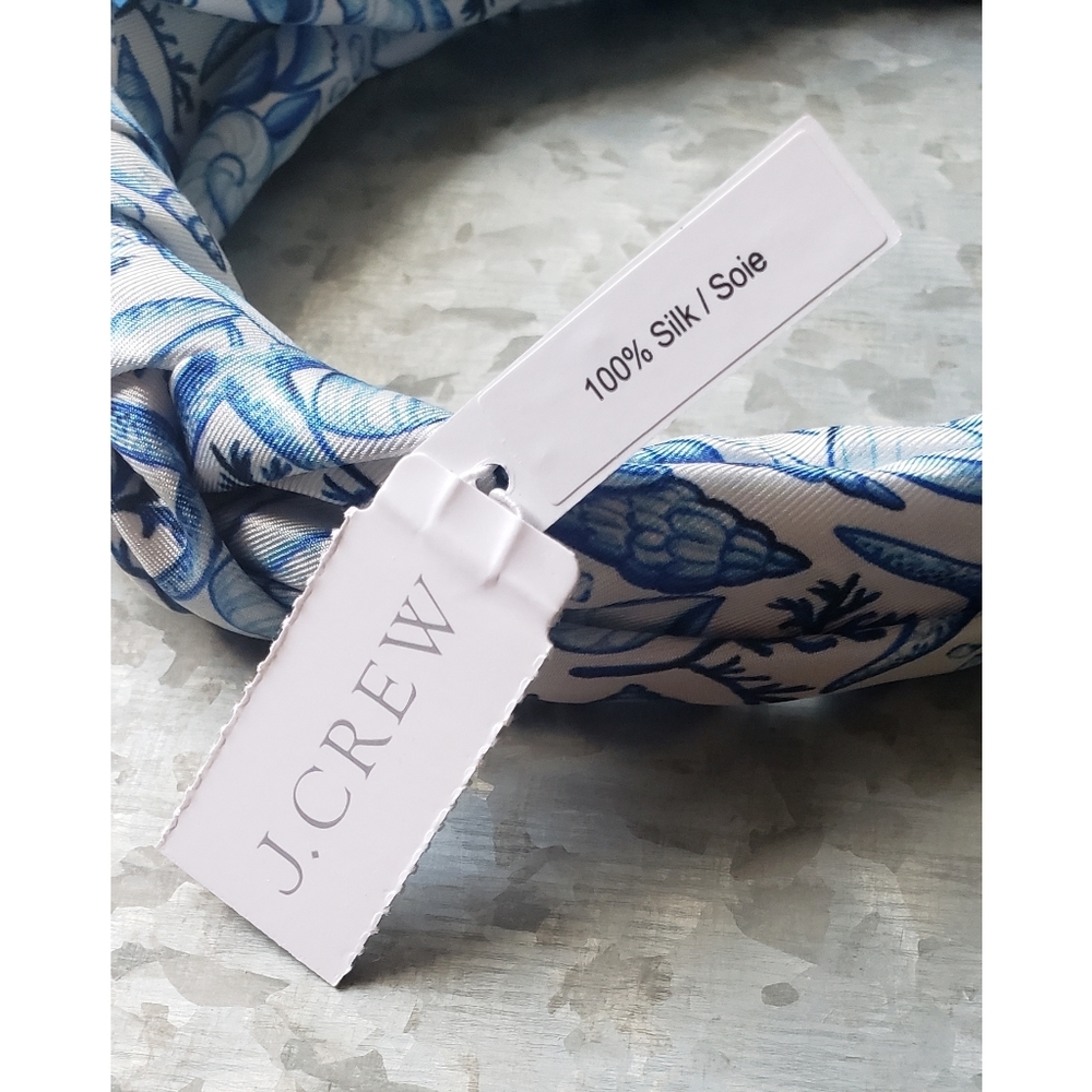 16. J.Crew Printed knot headband - Picture 3 of 5